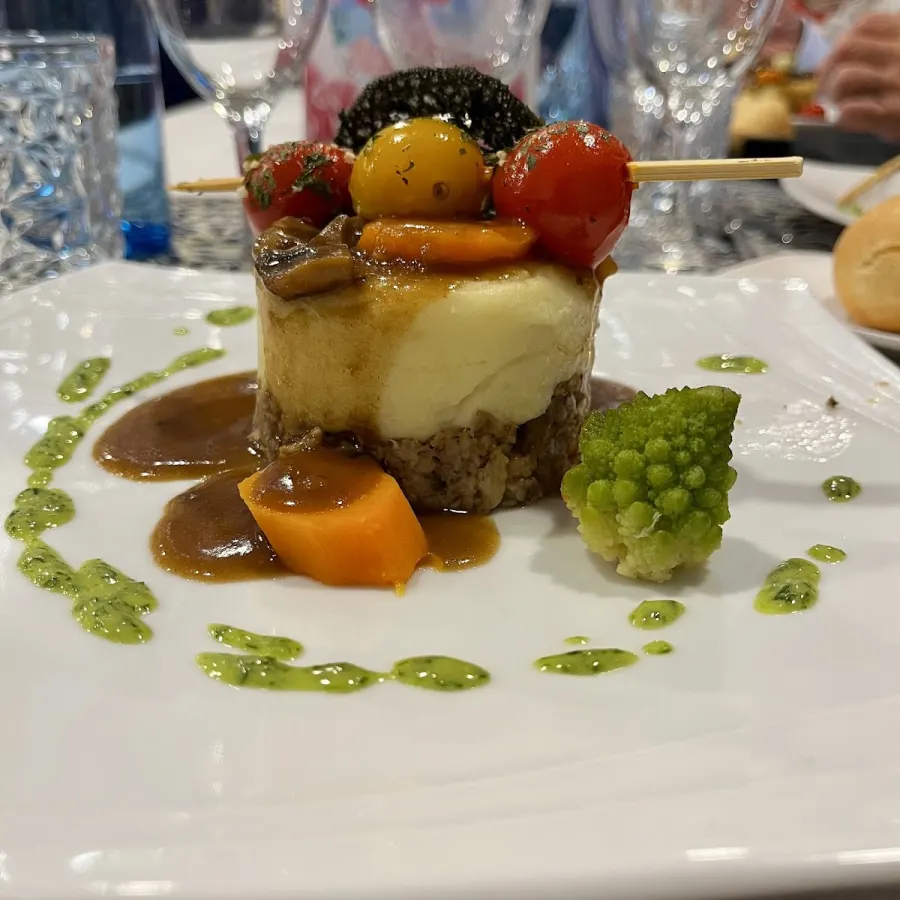 Cuisine française traditionnelle de l'Auberge de la Truite dans l'Eure
